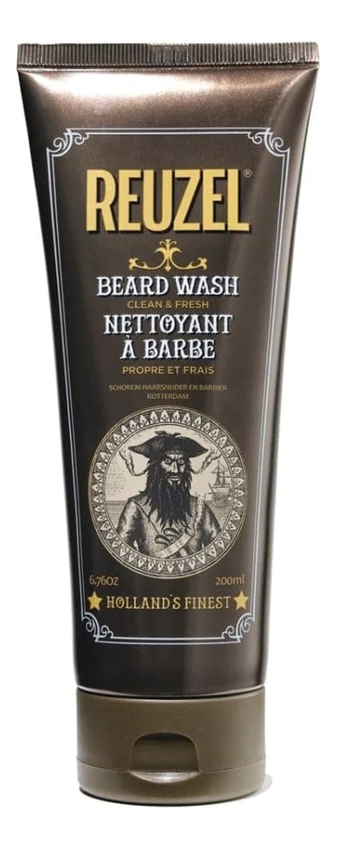 Beard wash oczyszczający szampon do brody clean & fresh