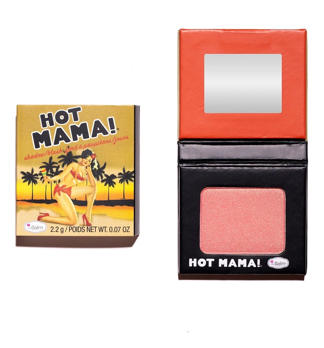 Hot mama pudrowy róż do policzków