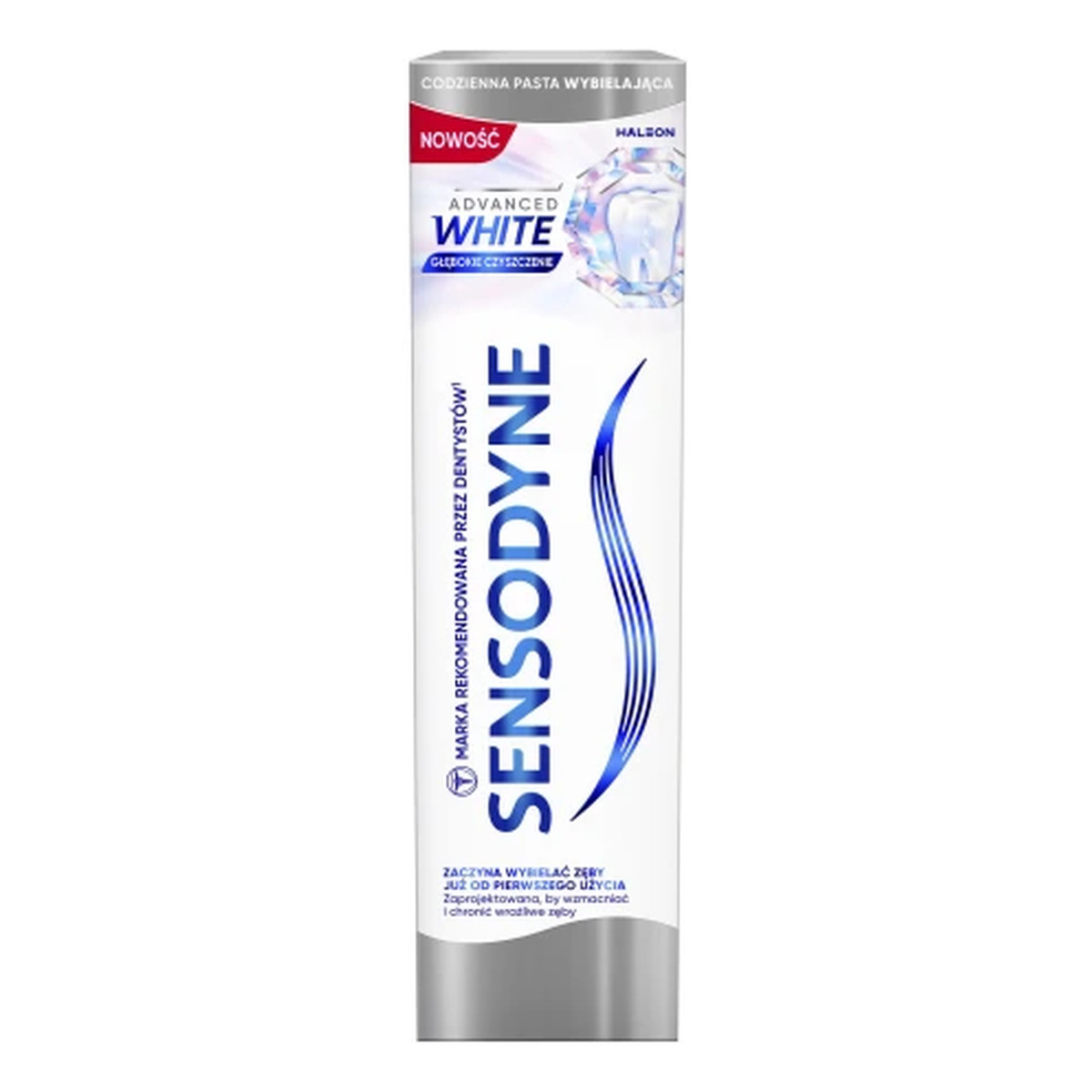Sensodyne Advanced White Głębokie Oczyszczanie pasta do zębów 75ml