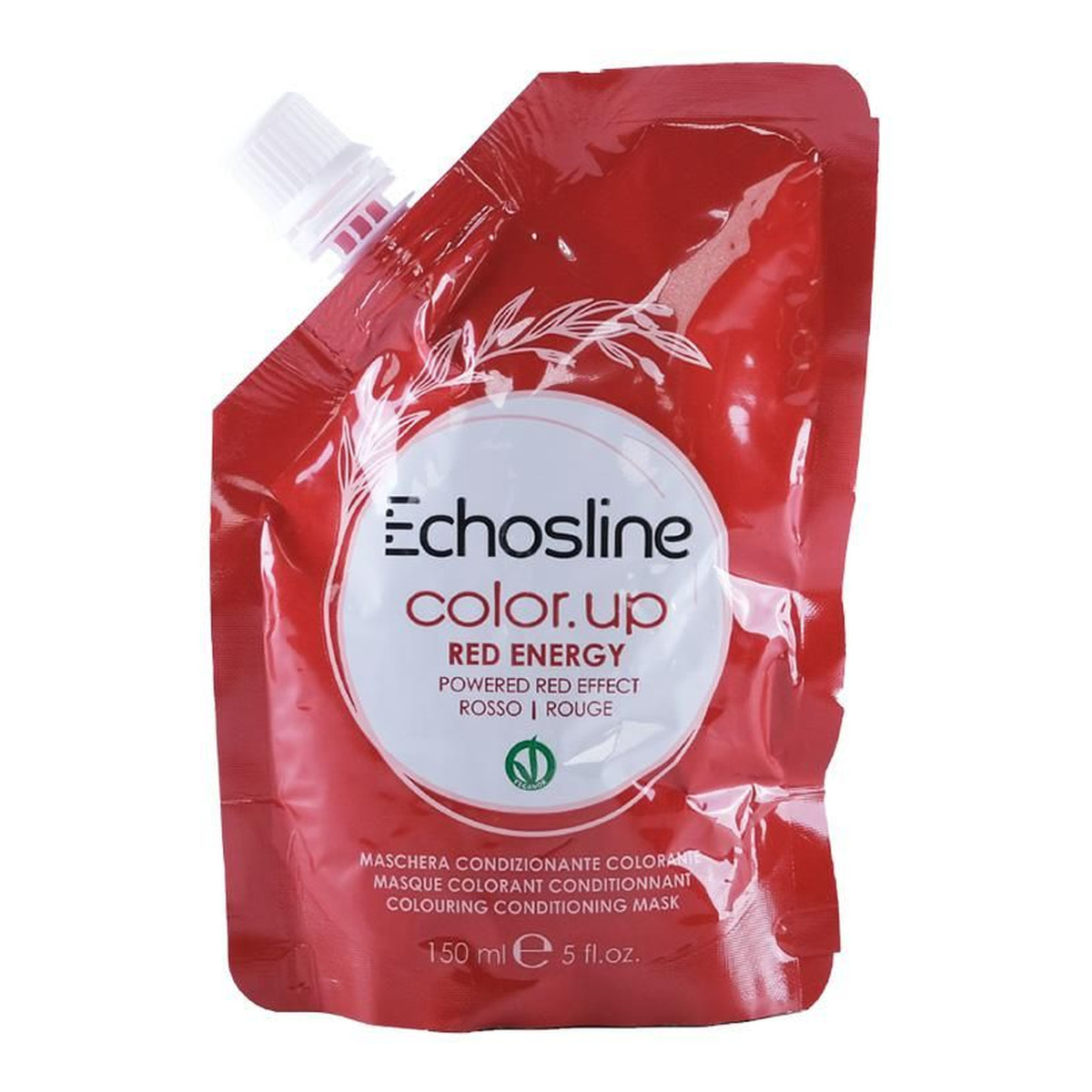 Echosline Color.up colouring conditioning mask maska koloryzująca do włosów red energy 150ml
