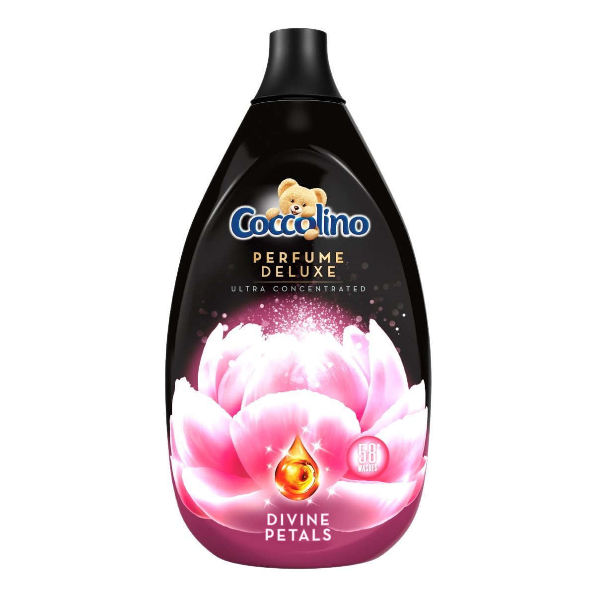 Coccolino Perfume deluxe koncentrat do płukania tkanin divine petals 870ml