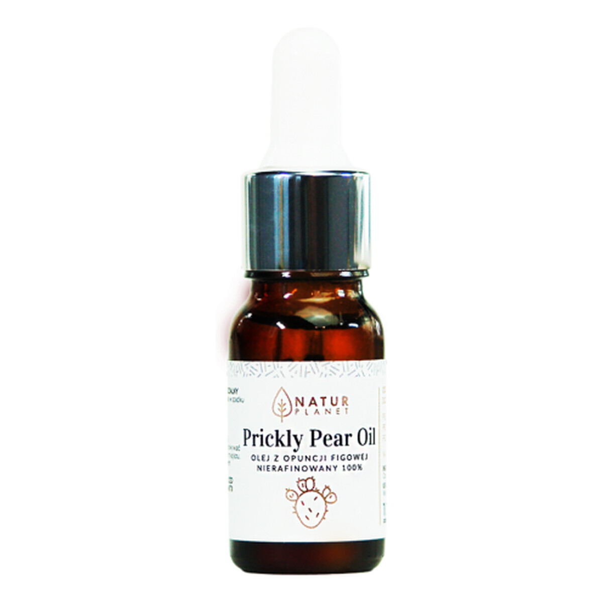 Natur Planet Olej z Opuncji Figowej nierafinowany 10ml
