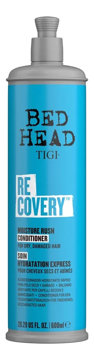 Bed head recovery moisture rush conditioner nawilżająca odżywka do włosów suchych i zniszczonych