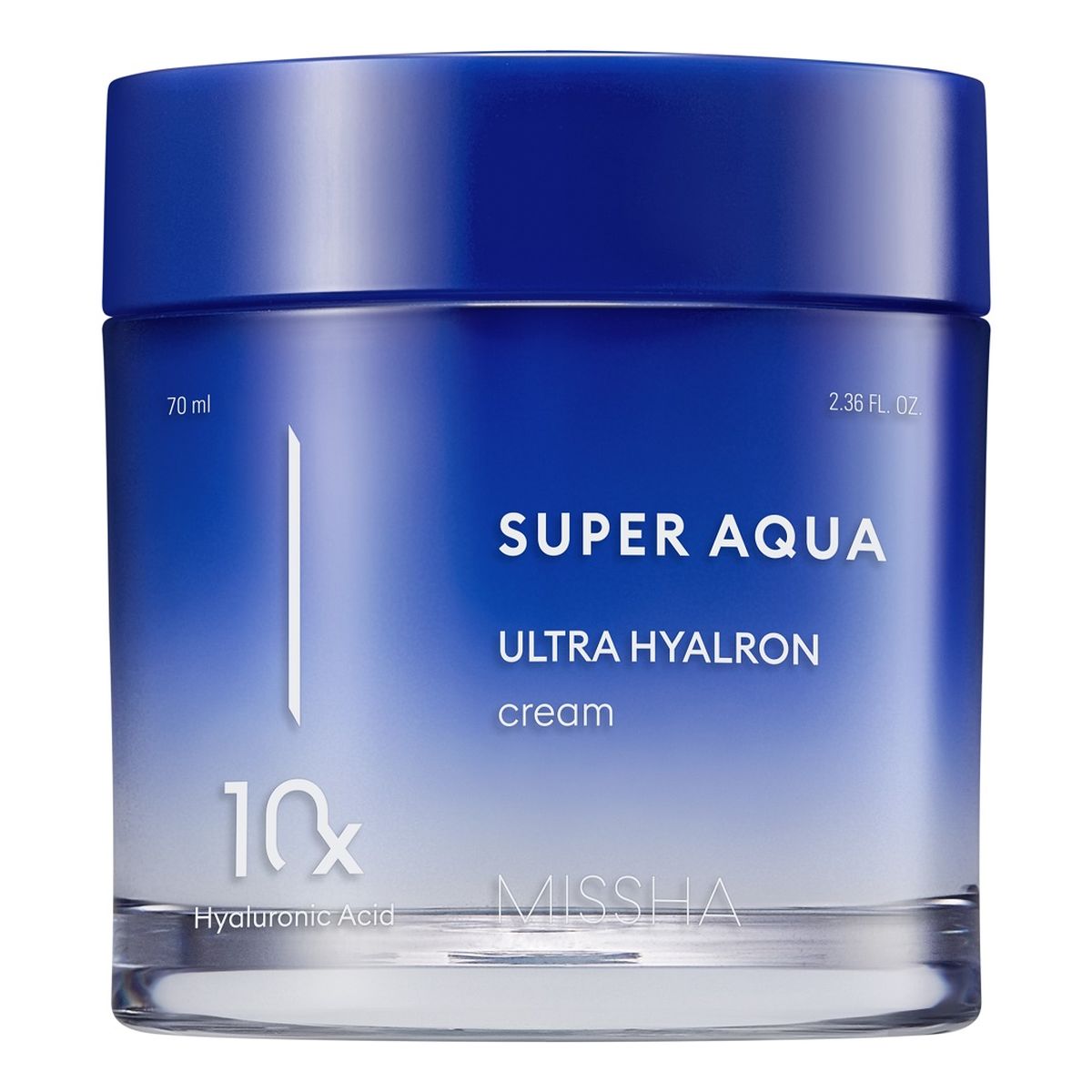 Missha Super Aqua Ultra Hyalron Cream nawilżający Krem z kwasem hialuronowym 70ml