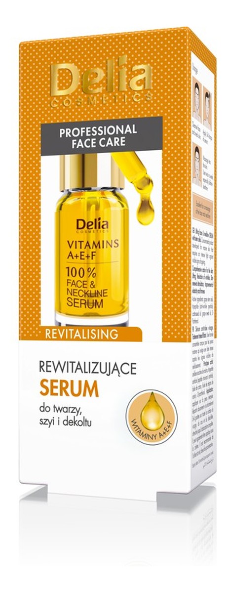 Serum do twarzy, szyi i dekoltu, cera dojrzała, zmęczona,