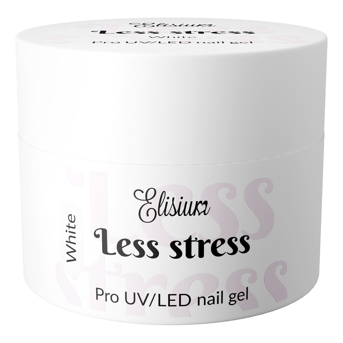 Elisium Less Stress Builder Gel Żel budujący white 40ml