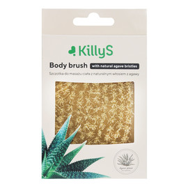 Body brush szczotka do ciała z naturalnym włosiem z agawy