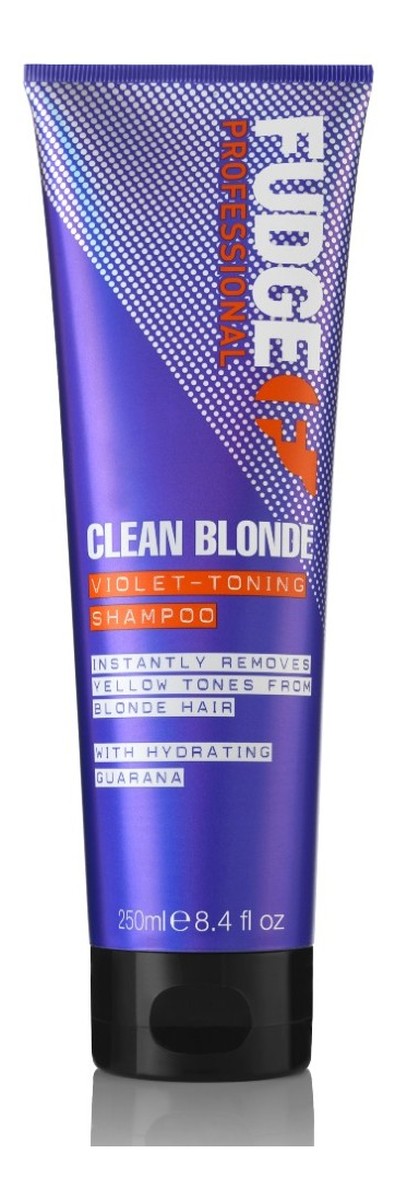 Clean blonde violet-toning shampoo tonujący szampon do włosów blond