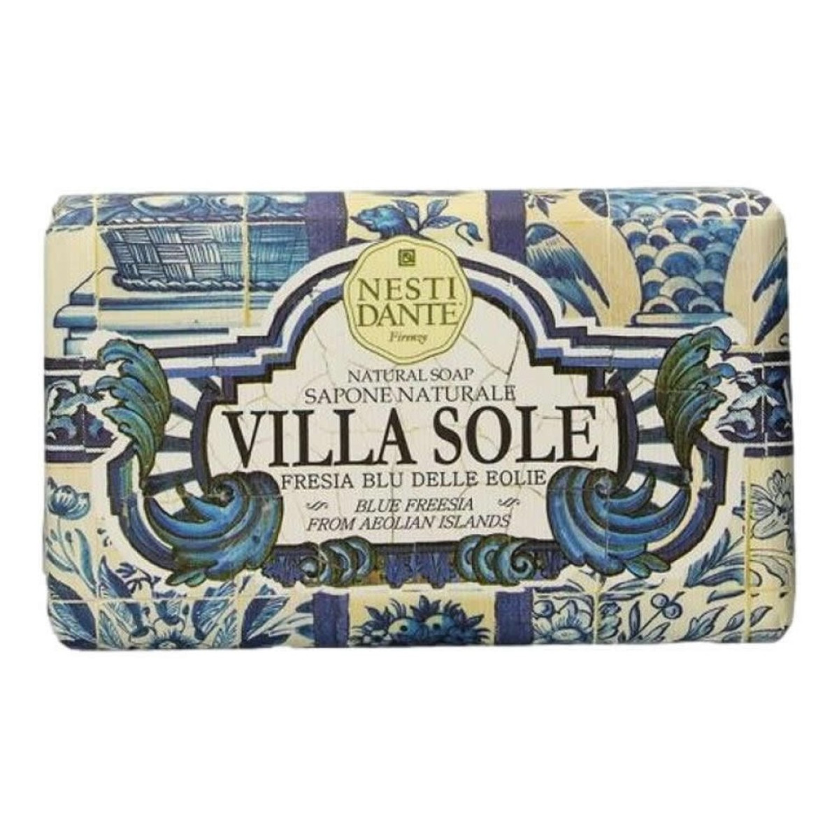Nesti Dante Villa Sole Fresia Blu Delle Eolie naturalne Mydło w kostce 250g