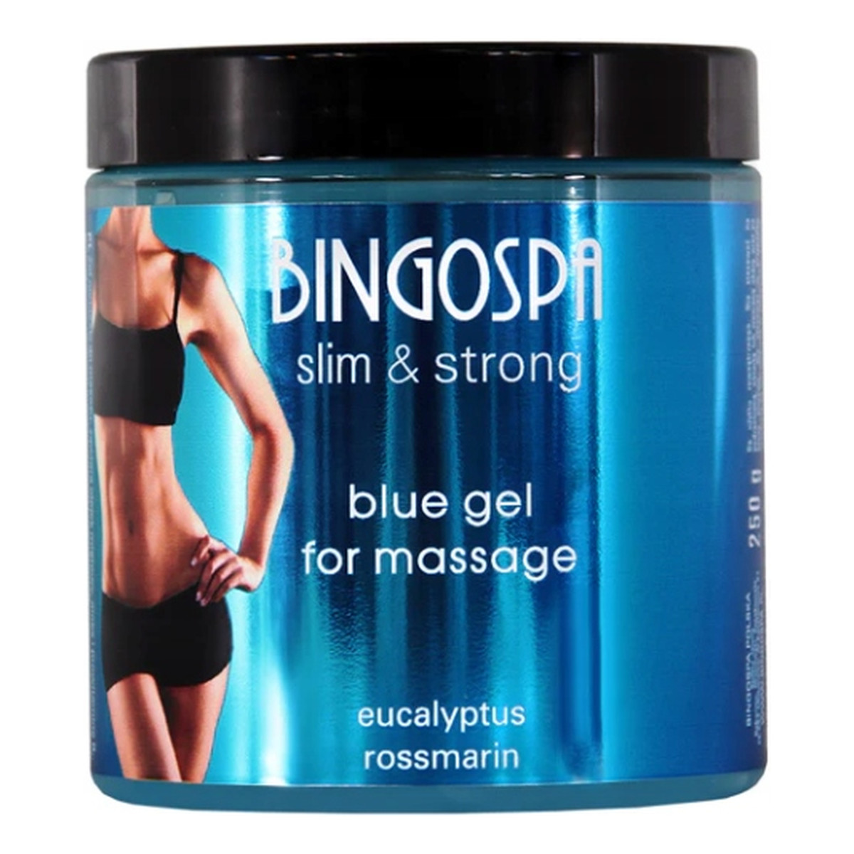 BINGOSPA slim & strong Żel niebieski z eukaliptusem i rozmarynem 250g