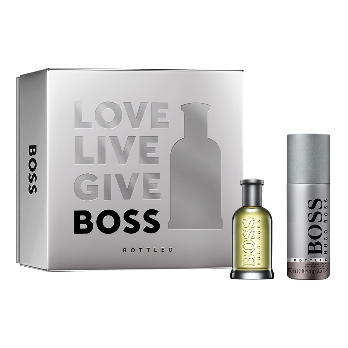 Hugo Boss Bottled Zestaw woda toaletowa spray 50ml + dezodorant spray 150ml