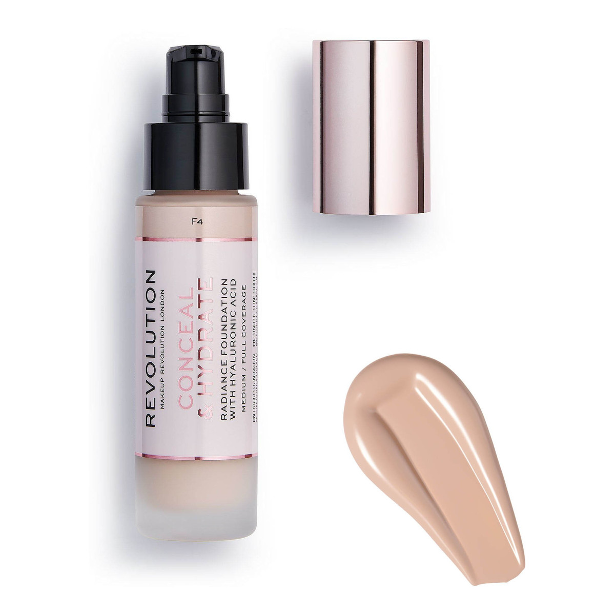 Makeup Revolution Conceal & Hydrate lekki nawilżający podkład do twarzy 23ml
