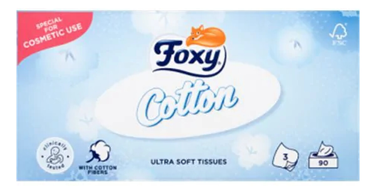 Cotton Ultra miękkie chusteczki