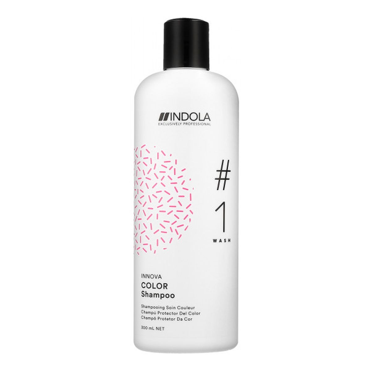 Indola INNOVA Color #1 szampon do włosów farbowanych z proteinami jedwabiu 300ml