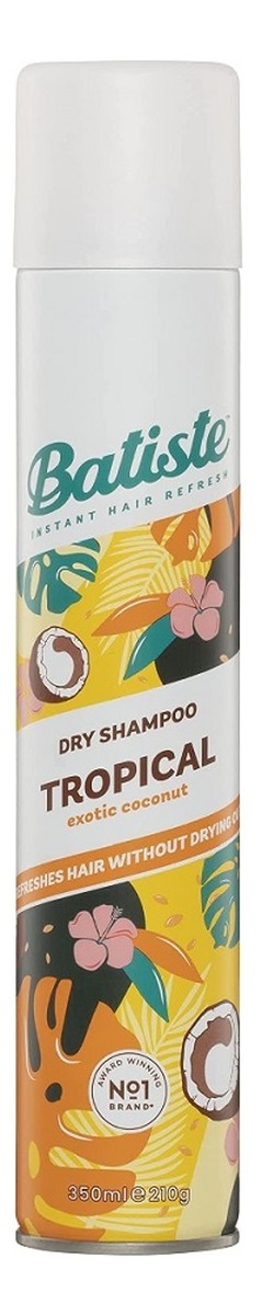 Dry shampoo suchy szampon do włosów tropical