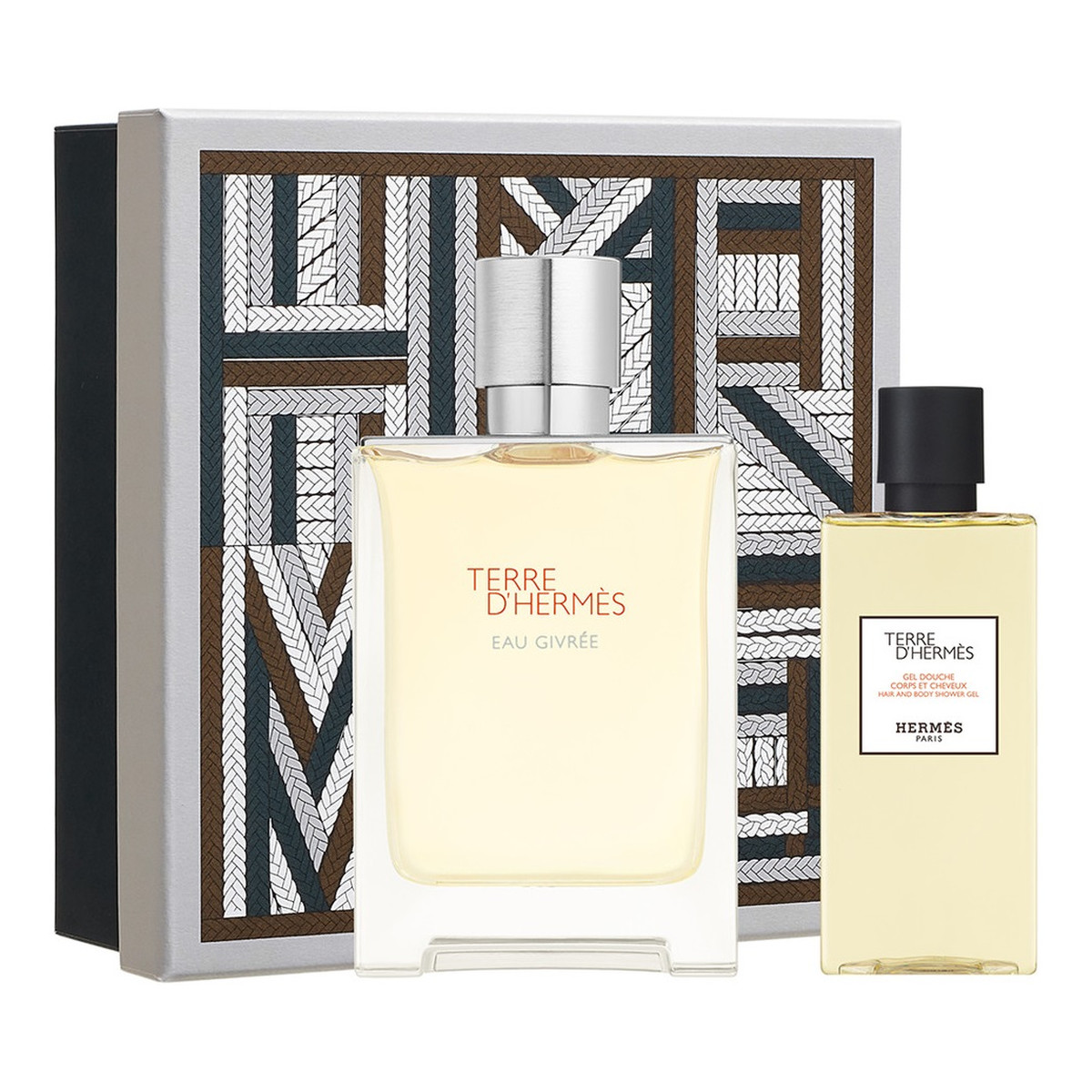 Hermes Terre D'Hermes Eau Givree Zestaw woda perfumowana spray 100ml + żel pod prysznic 80ml