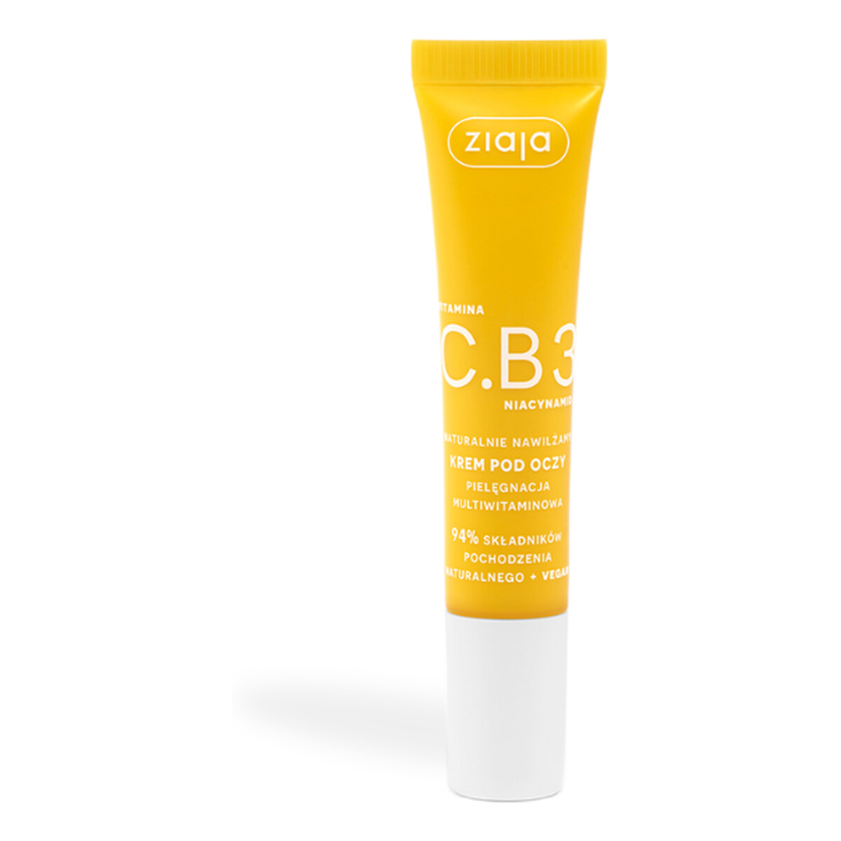Ziaja Witamina C.B3 Niacynamid Wegański krem pod oczy 15ml