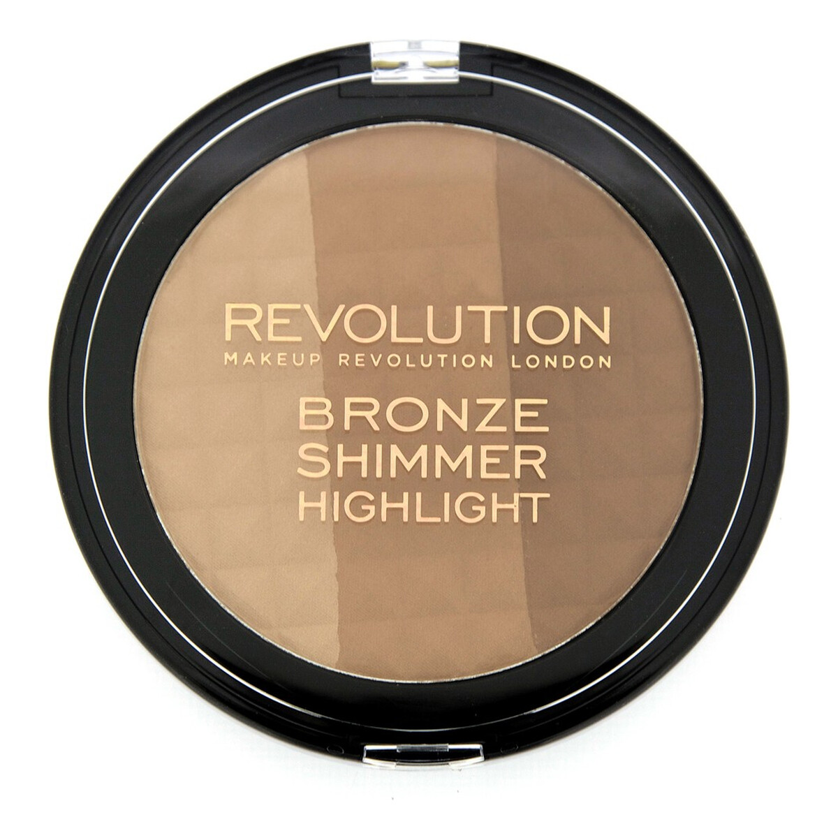 Makeup Revolution Bronze Shimmer Highlight Bronzer z Rozjaśniaczem