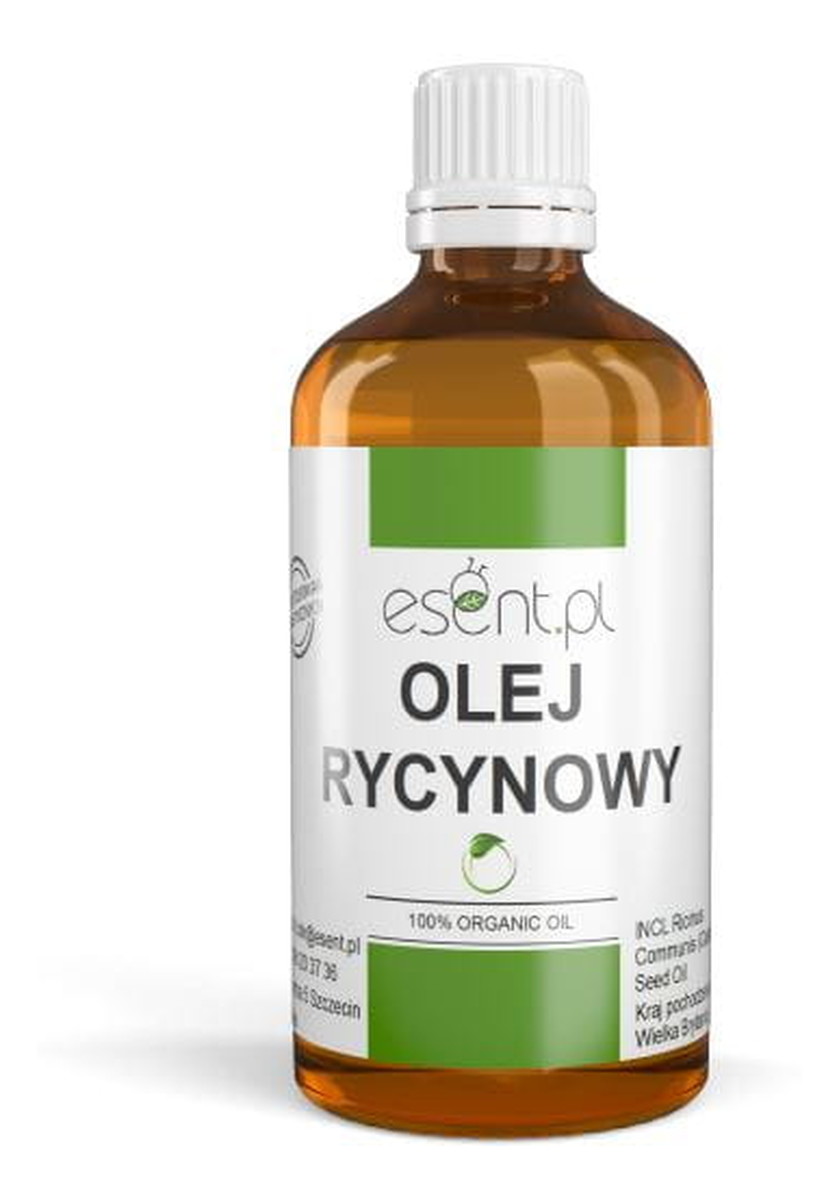 Olej Rycynowy 100% Organiczny
