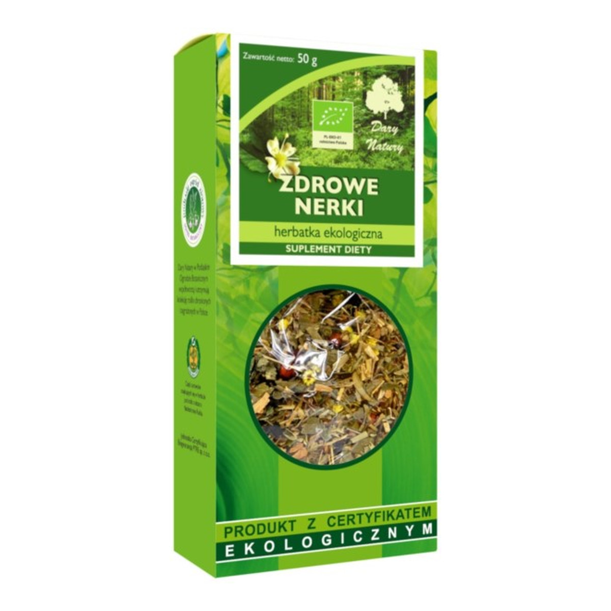 Dary Natury Herbatka ekologiczna zdrowe nerki 50g