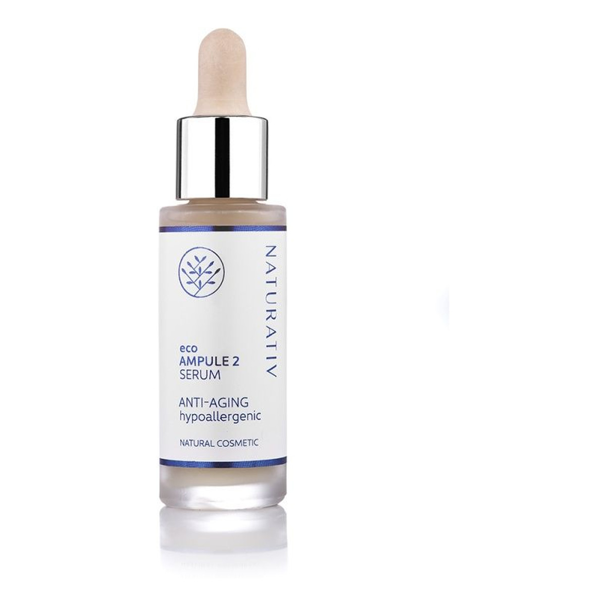 Naturativ Eco ampule 2 serum anti-aging przeciwstarzeniowe serum do twarzy i szyi 30ml