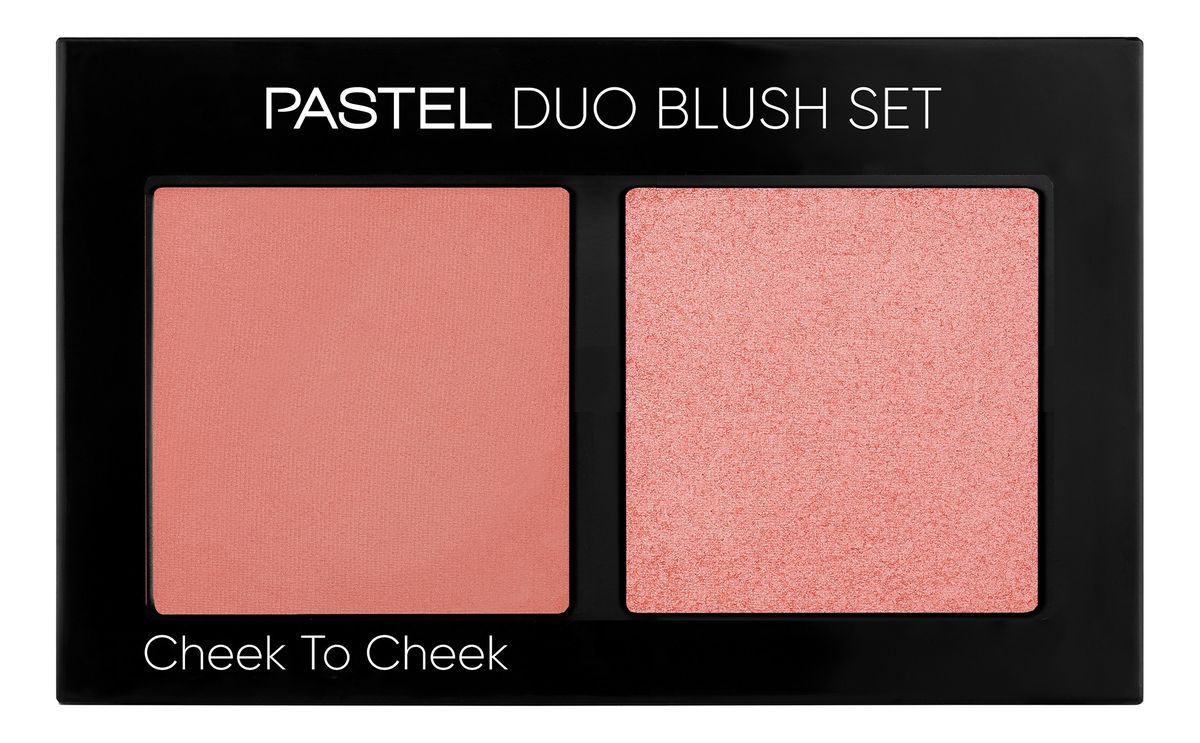 Duo blush set paletka róży do policzków nr 1-cheek to cheek 1szt