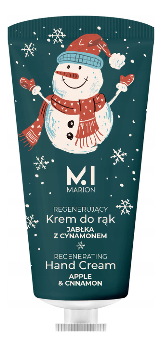 Krem do rąk bałwanek-jabłko z cynamonem