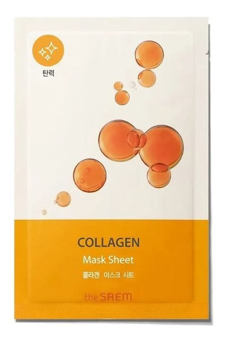 The saem bio solution maska w płachcie ujędrniająca-collagen