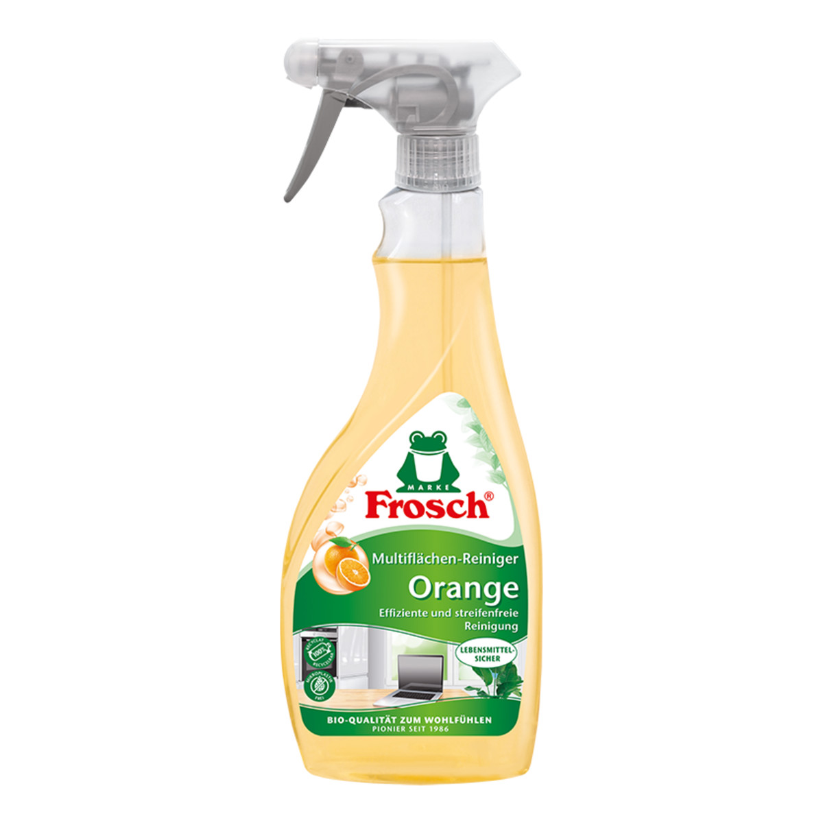 Frosch Spray do czyszczenia Wszystkich Powierzchni Pomarańcza 500ml