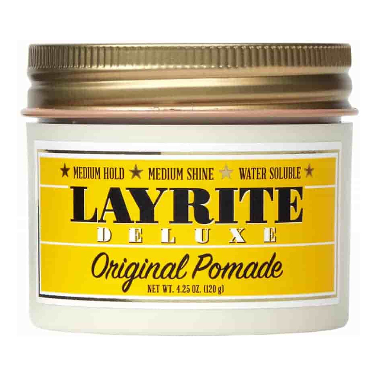 Layrite Pomada Original o średnim utrwaleniu do włosów dla mężczyzn 120g