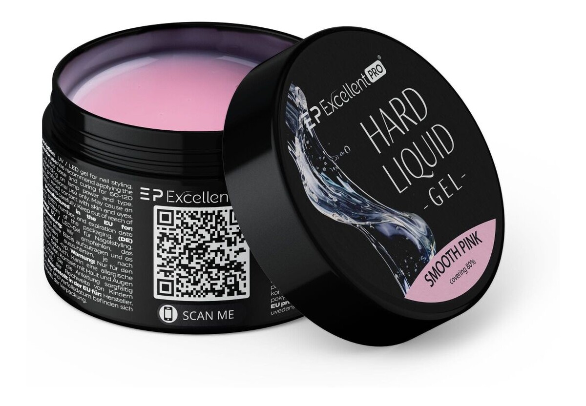 Żel budujący smooth pink