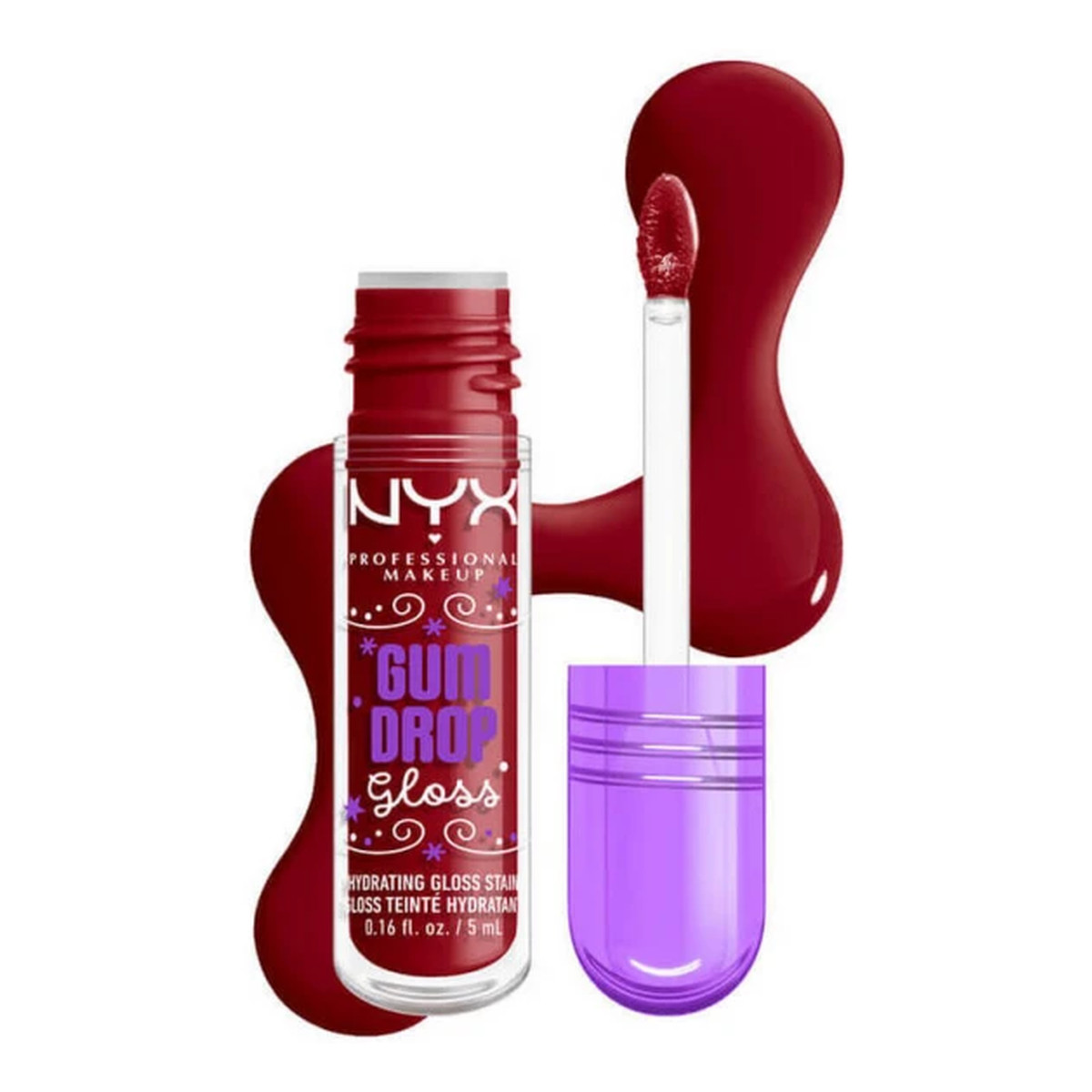 NYX Professional MakeUp Gum Drop Nawilżający błyszczyk do ust 5ml