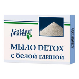 Mydło w kostce detox z białą glinką
