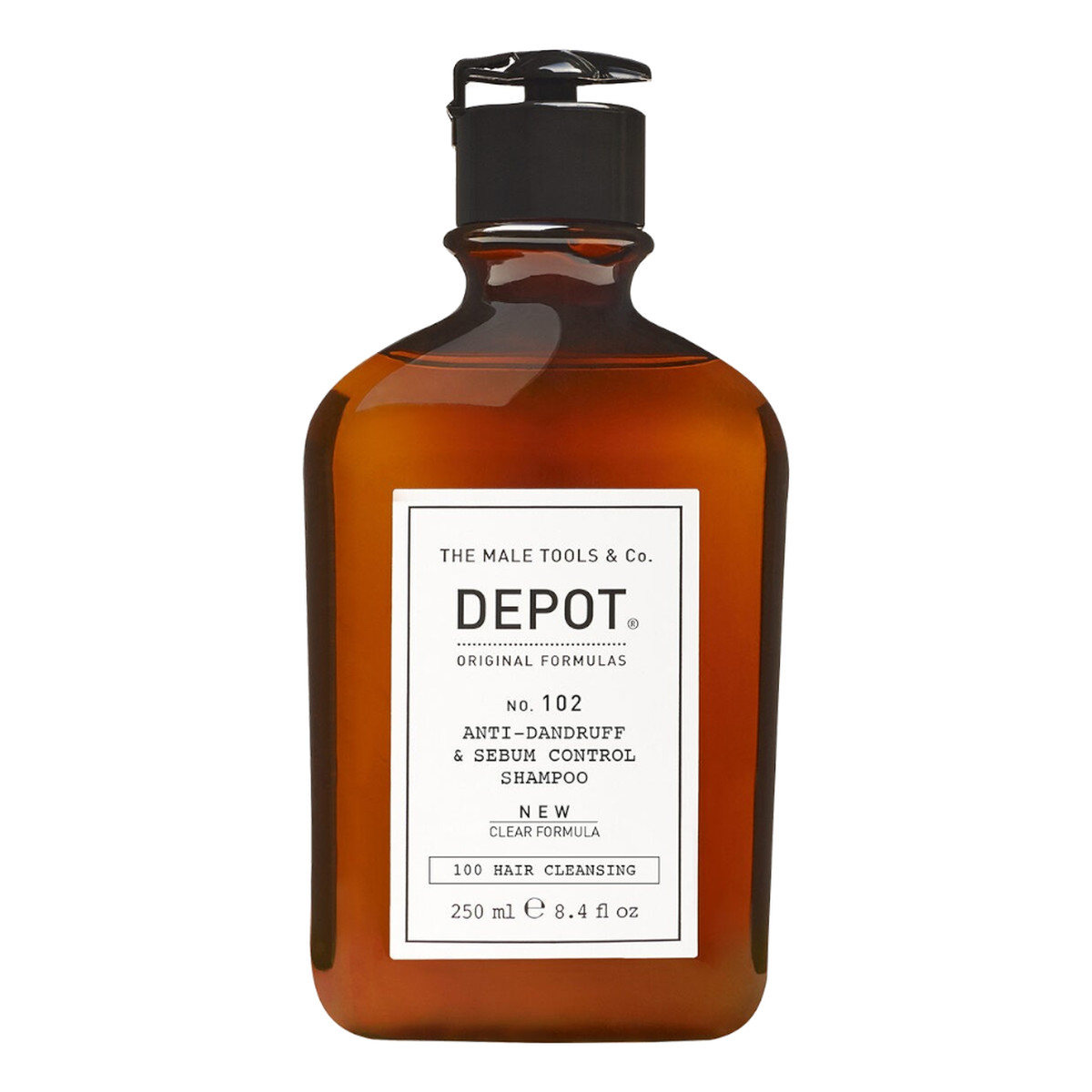 Depot No. 102 Anti-dandruff & Sebum Control Szampon przeciwłupieżowy i regulujący wydzielanie sebum 250ml