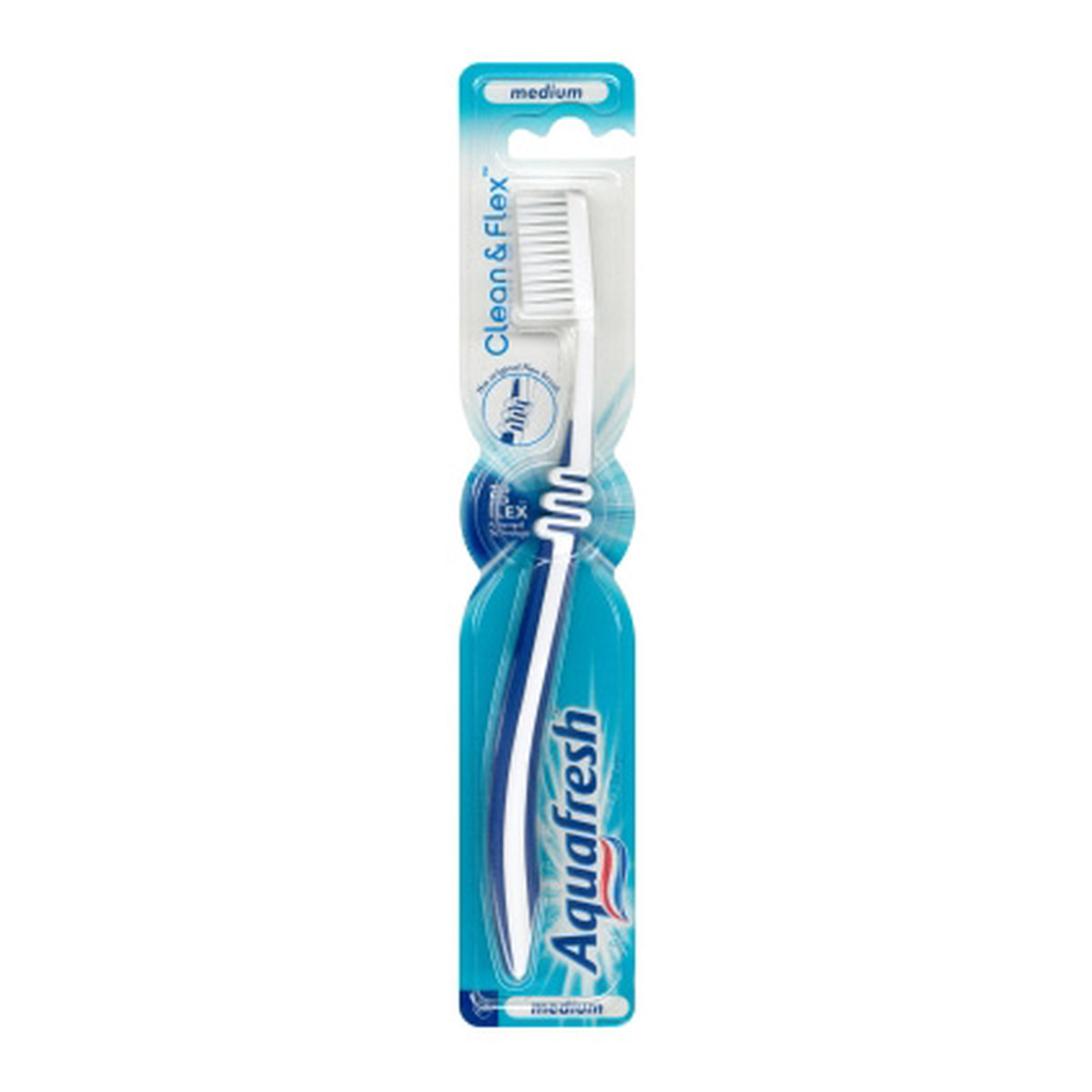 Aquafresh Medium Clean & Flex Szczoteczka Do Zębów