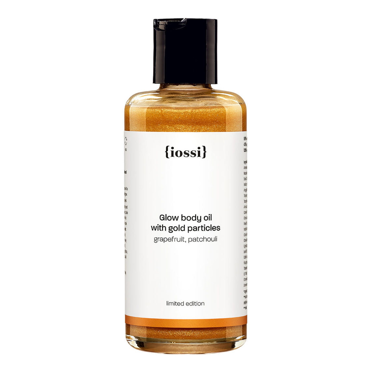 Iossi Glow Body Oil With Gold Particles rozświetlający Olejek do ciała ze złotymi drobinkami 150ml