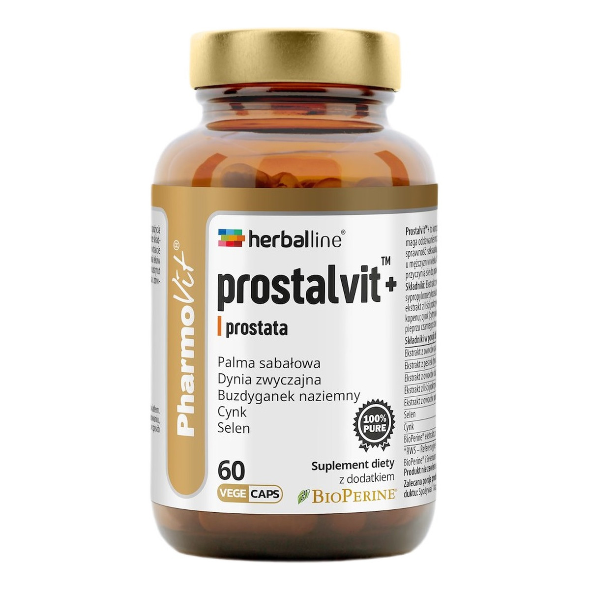 Pharmovit Prostalvit™+ suplement diety 60 kapsułek