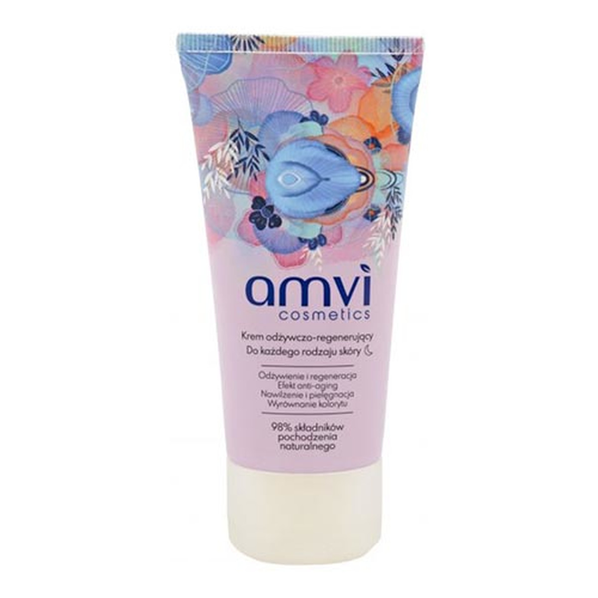 Amvi Cosmetics Krem odżywczo-regenerujący na noc do każdego rodzaju skóry 50ml