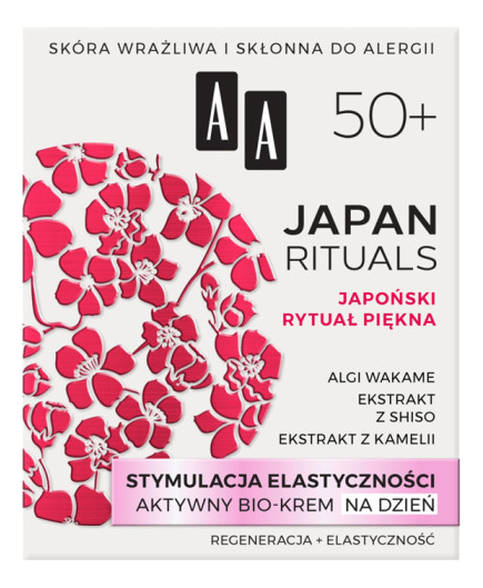 STYMULACJA ELASTYCZNOŚCI AKTYWNY BIO-KREM do twarzy NA DZIEŃ 50+