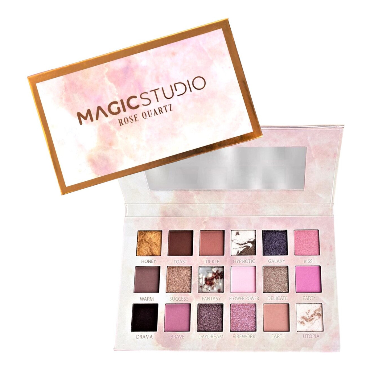 Magic Studio Paleta 18 cieni ROSE QUARTZ