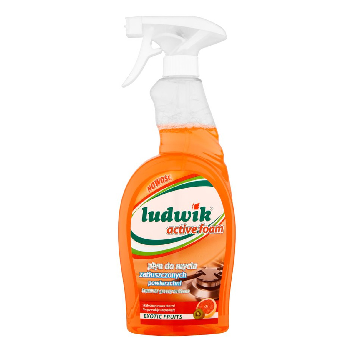 Ludwik active foam exotic fruits Płyn do mycia zatłuszczonych powierzchni 750ml