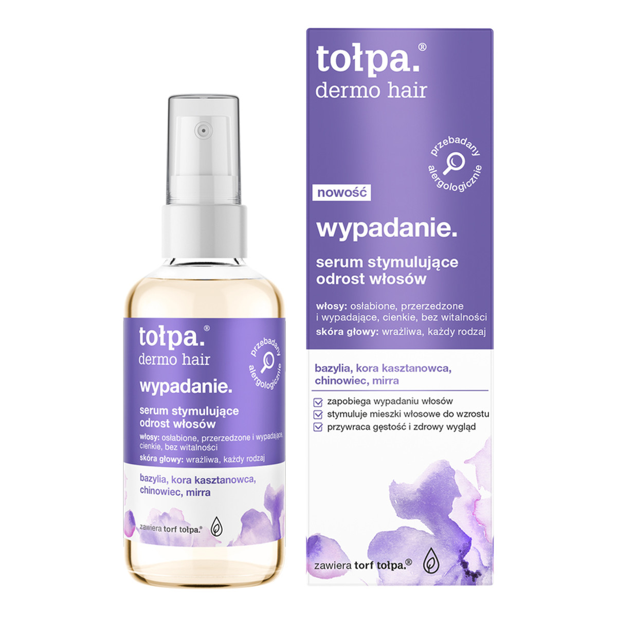 Tołpa Dermo Hair Serum stymulujące odrost włosów 100ml