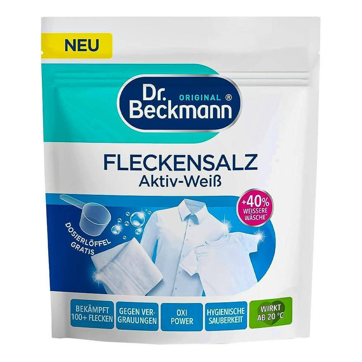 Dr. Beckmann Sól wybielająca do tkanin białych 400g