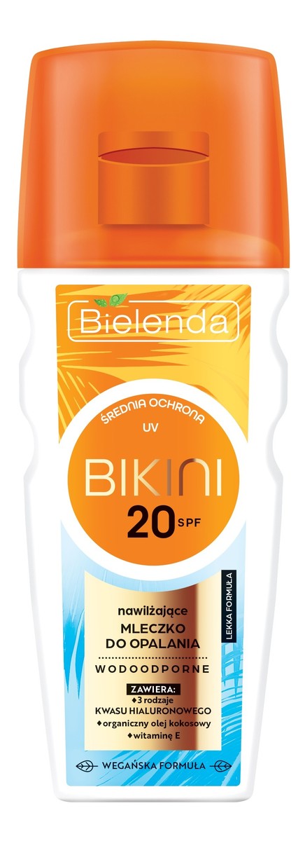 Bikini Nawilżające Mleczko do opalania SPF20