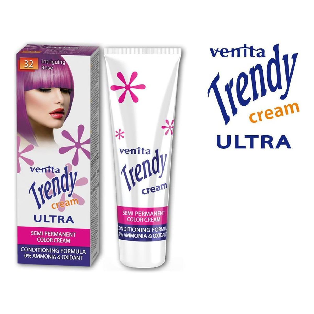 Venita Trendy Cream Ultra Krem do koloryzacji włosów 75ml