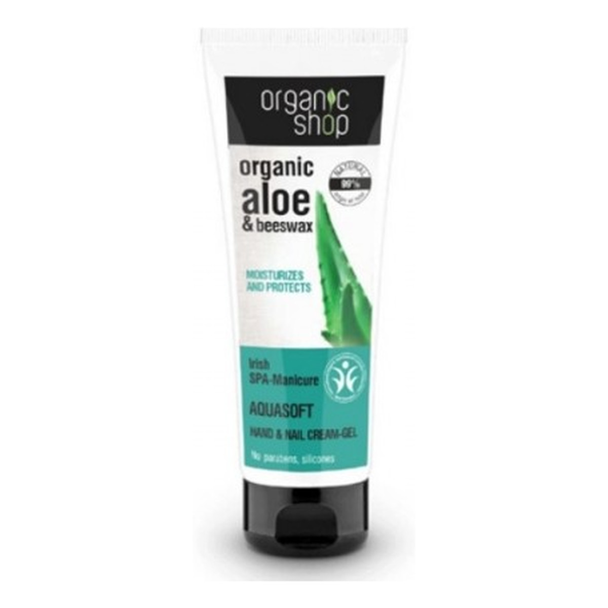 Organic Shop Irlandzkie Spa Nawilżający Krem Żel Do Rąk i Paznokci 75ml