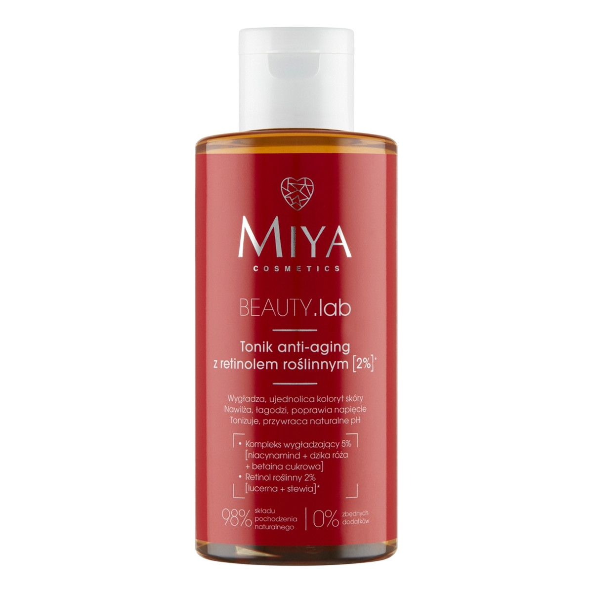 Miya Cosmetics Beauty.lab tonik anti-aging z retinolem roślinnym 2% 150ml