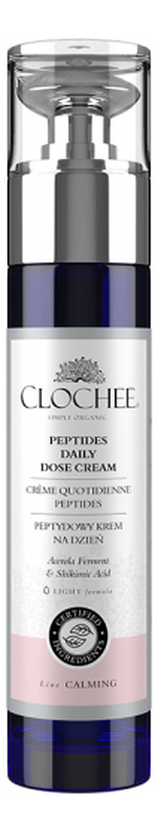 peptydowy krem do cery tłustej, mieszanej i nadreaktywnej na dzień