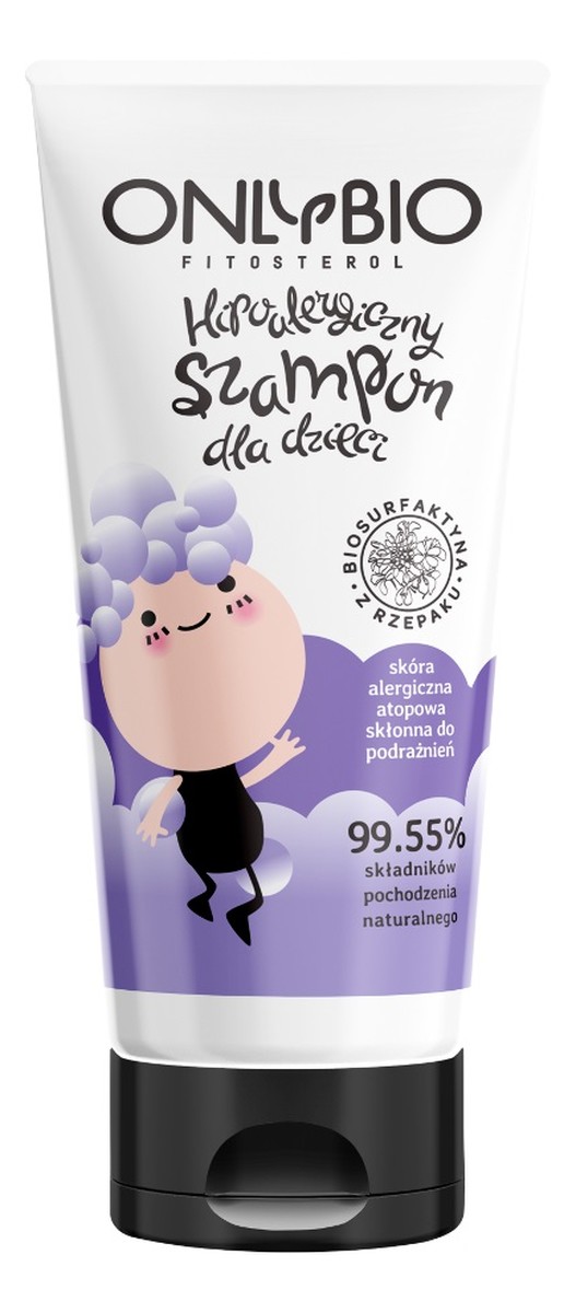 hipoalergiczny szampon dla dzieci dla skóry alergicznej i atopowej