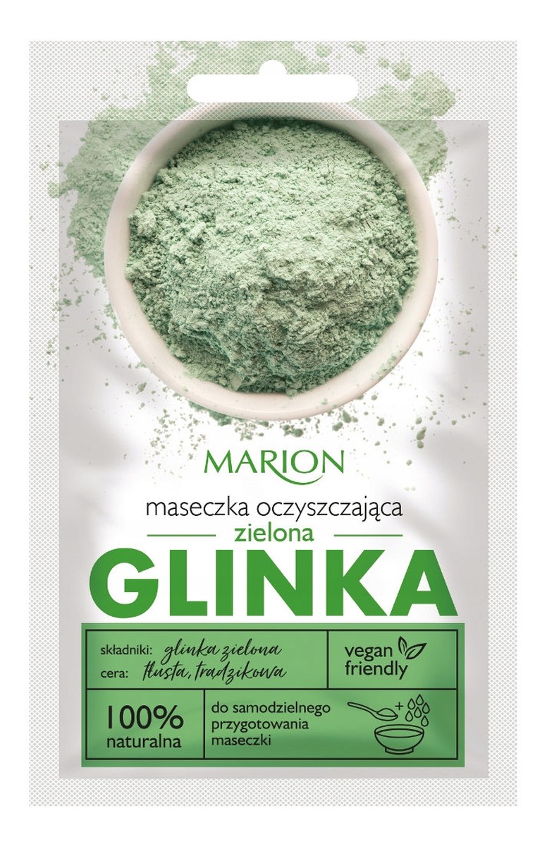 Maseczka z Zieloną Glinką w Proszku Oczyszczająca